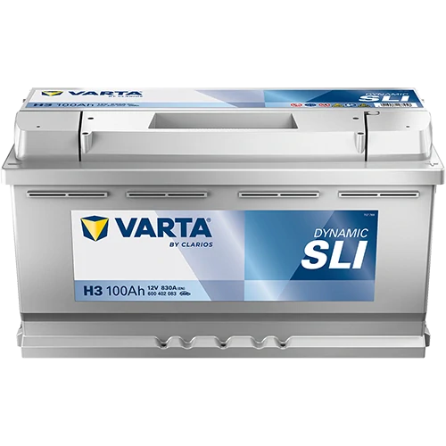 Autobaterie Varta Dynamic SLI 12V 100Ah 830A, 600 402 083, H3