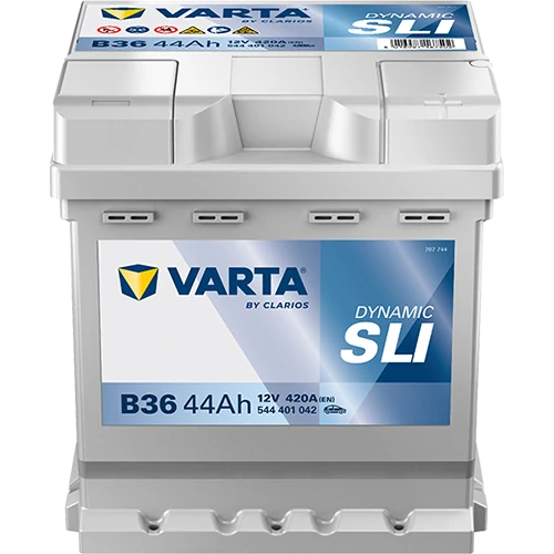 Autobaterie Varta Dynamic SLI 12V 44Ah 420A, 544 401 042, B36
