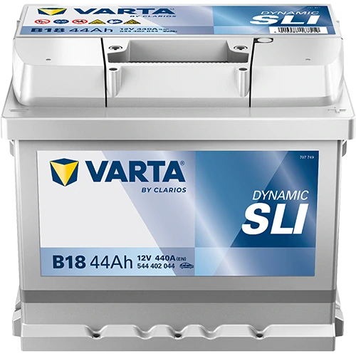 Autobaterie Varta Dynamic SLI 12V 44Ah 440A, 544 402 044, B18