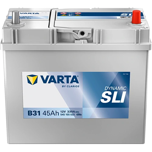 Autobaterie Varta Dynamic SLI 12V 45Ah 330A, 545 155 033, B31