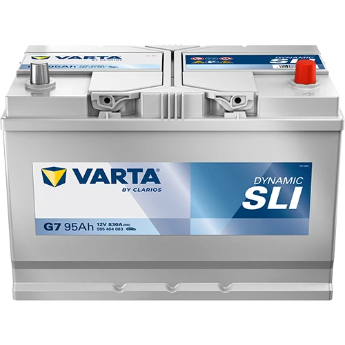 Autobaterie Varta Dynamic SLI 12V 95Ah 830A, 595 404 083, G7