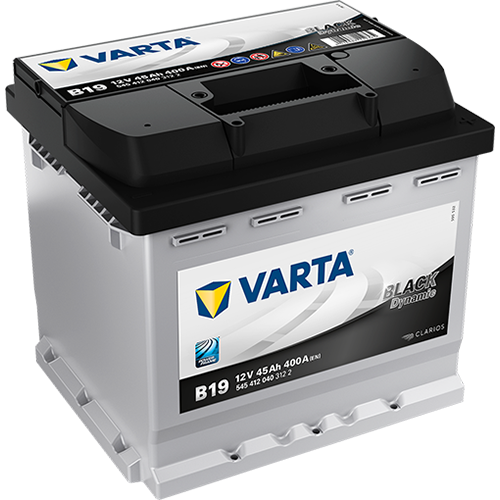 Autobaterie Varta Black Dynamic 12V 45Ah 400A, 545 412 040, B19