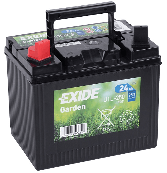 Motobaterie Exide Garden 24Ah, 12V, U1L-250