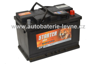 Autobaterie Starter Plus 12V 80Ah 680A, 58013