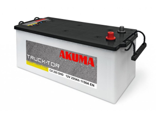 Autobaterie Akuma Truck-Tor Super Heavy Duty 12V 225Ah 1150A, CX 225 SHD