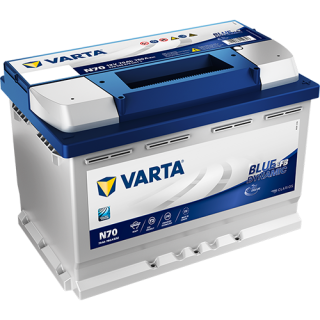 Autobaterie Varta Blue Dynamic EFB 12V 70AH 760A, 570 500 076, N70