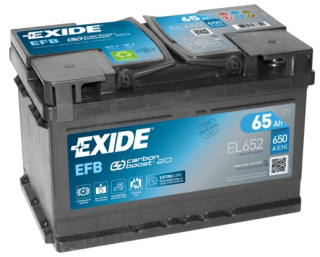 Autobaterie Exide Start-Stop EFB 12V 65Ah 650A, EL652