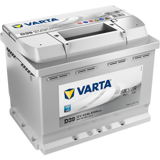 Autobaterie Varta Silver Dynamic 12V 63Ah 610A, 563 401 061, D39