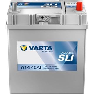 Autobaterie Varta Dynamic SLI 12V 40Ah 330A, 540 126 033, A14, 054