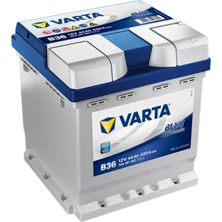Autobaterie Varta Blue Dynamic 12V 44Ah 420A, 544 401 042, B36