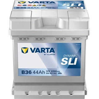 Autobaterie Varta Dynamic SLI 12V 44Ah 420A, 544 401 042, B36