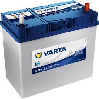 Autobaterie Varta Blue Dynamic 12V 45Ah 330A, 545 155 033, B31