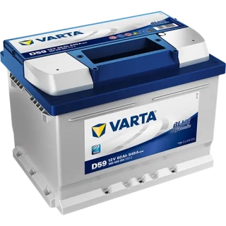 Autobaterie Varta Blue Dynamic 12V 60Ah 540A, 560 409 054, D59