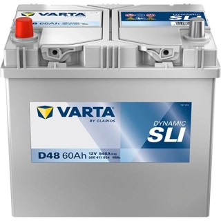 Autobaterie Varta Dynamic SLI 12V 60Ah 540A, 560 411 054, D48