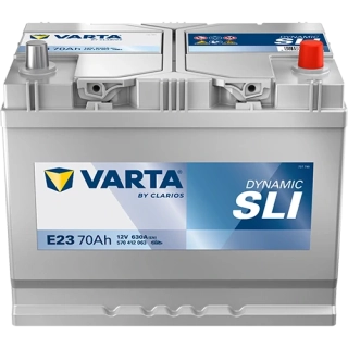 Autobaterie Varta Dynamic SLI 12V 70Ah 630A, 570 412 063, E23 
