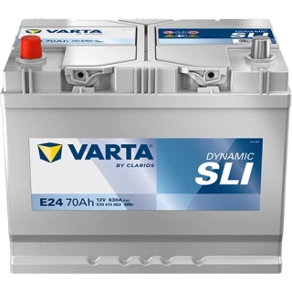 Autobaterie Varta Dynamic SLI 12V 70Ah 630A, 570 413 063, E24