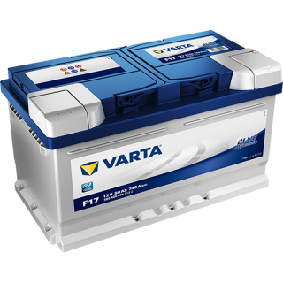 Autobaterie Varta Blue Dynamic 12V 80Ah 740A, 580 406 074, F17