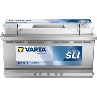 Autobaterie Varta Dynamic SLI 12V 95Ah 800A, 595 402 080, G3