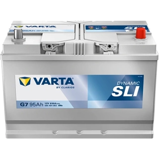 Autobaterie Varta Dynamic SLI 12V 95Ah 830A, 595 404 083, G7