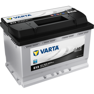 Autobaterie VARTA BLACK Dynamic 12V 70Ah 640A, 570 409 064, E13