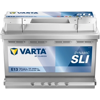 Autobaterie Varta Dynamic SLI 12V 70Ah 640A, 570 409 064, E13
