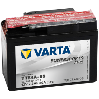 Motobaterie Varta Powersports AGM 2,3Ah, 12V, 503 903 004, YTR4A-BS
