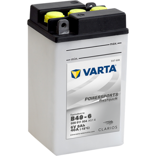 Motobaterie Varta Powersports Freshpack 8Ah, 6V, 008 011 004, B49-6