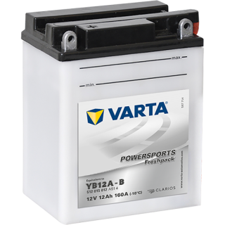Motobaterie Varta Powersports Freshpack 12Ah, 12V, 512 015 012, YB12A-B