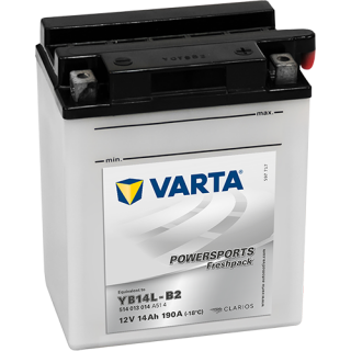 Motobaterie Varta Powersports Freshpack 14Ah, 12V, 514 013 014, YB14L-B2