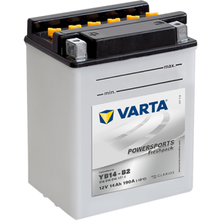 Motobaterie Varta Powersports Freshpack 14Ah, 12V, 514 014 014, YB14-B2