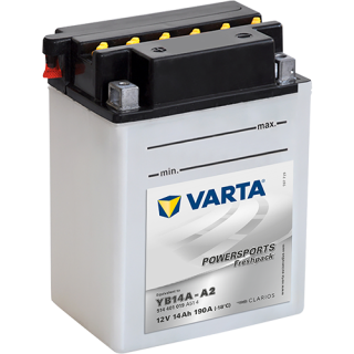 Motobaterie Varta Powersports Freshpack 14Ah, 12V, 514 401 019, YB14A-A2