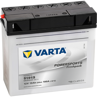 Motobaterie Varta Powersports Freshpack 19Ah, 12V, 519 013 017, 51913
