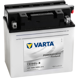 Motobaterie Varta Powersports Freshpack 19Ah, 12V, 519 014 018, YB16CL-B