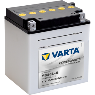 Motobaterie Varta Powersports Freshpack 30Ah, 12V, 530 400 030, YB30L-B