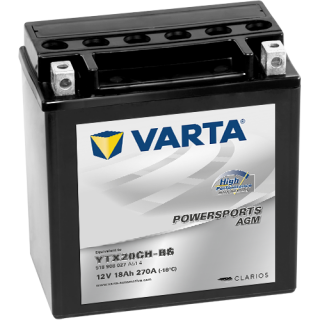 Motobaterie Varta Powersports AGM High Performance 18Ah, 12V, 518 908 027, YTX20CH-BS