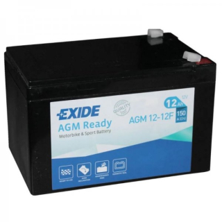 Motobaterie Exide Bike AGM Ready 12Ah, 12V, AGM12-12F