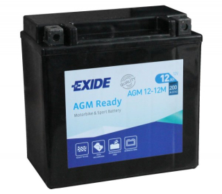 Motobaterie Exide Bike AGM Ready 12Ah, 12V, AGM12-12M