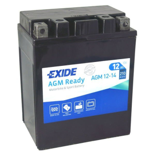 Motobaterie Exide Bike AGM Ready 12Ah, 12V, AGM12-14