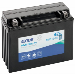 Motobaterie Exide Bike AGM Ready 21Ah, 12V, AGM12-23