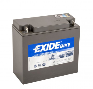 Motobaterie Exide Bike GEL 16Ah, 12V, GEL12-16