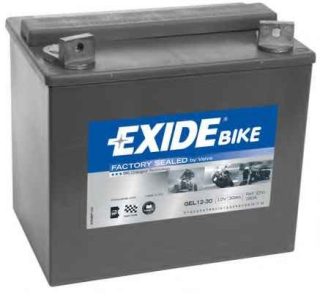 Motobaterie Exide Bike GEL 30Ah, 12V, GEL12-30