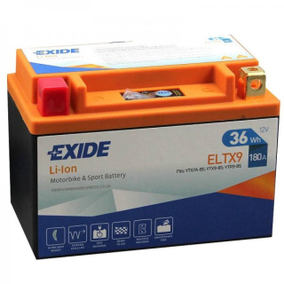 Motobaterie Exide Bike Li-ion 36Wh, 12V, ELTX9