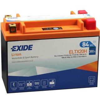 Motobaterie Exide Bike Li-ion 84Wh, 12V, ELTX20H