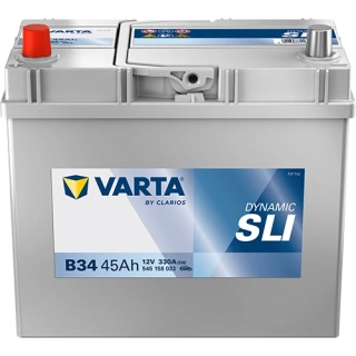 Autobaterie Varta Dynamic SLI 12V 45Ah 330A, 545 158 033, B34
