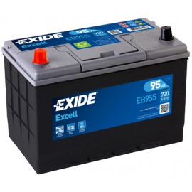 Autobaterie Exide Excell 12V 95Ah 720A, EB955