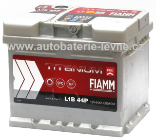 Autobaterie Fiamm Titanium PRO 12V 44Ah 420A, L1B 44P