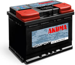 Autobaterie Akuma Komfort 12V 55Ah 480A, L2 55