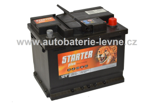 Autobaterie Starter Plus 12V 56Ah 480A, 55600